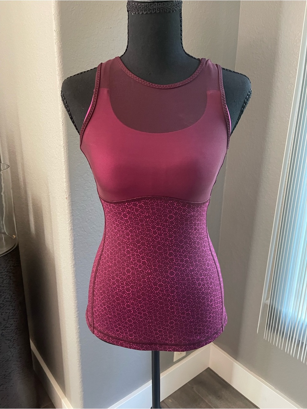 Lululemon Athletics - Women's Athletic Tank Top in Deep Berry Pink